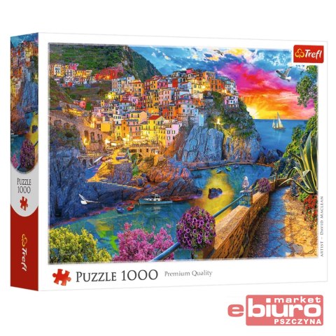 PUZZLE 1000 WIECZORNY SPACER PO CINQUE TERRE 10982