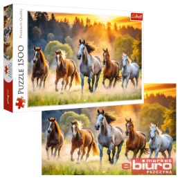 PUZZLE 1500 DZIKIE KONIE 26215 TREFL
