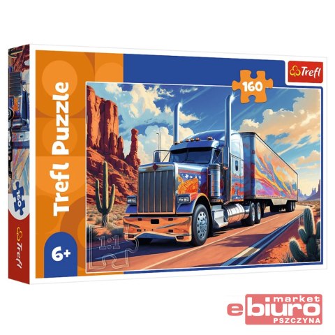 PUZZLE 160 CIĘŻARÓWKA W TRASIE 15413 TREFL