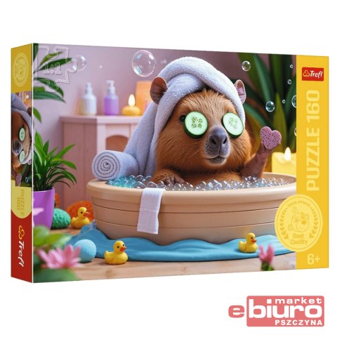 PUZZLE 160 KAPIBARA W SPA 15433 TREFL