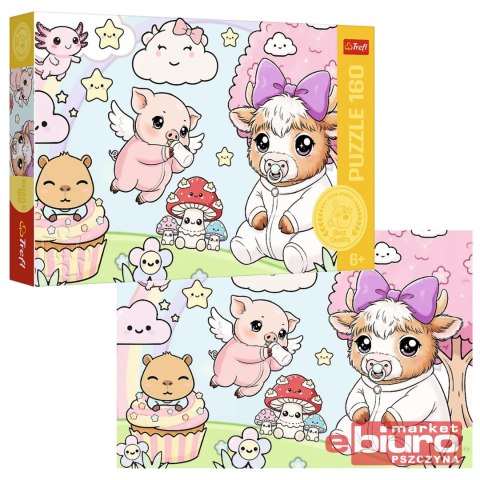 PUZZLE 160 ZWIERZAKI MALUCHY 15443 TREFL