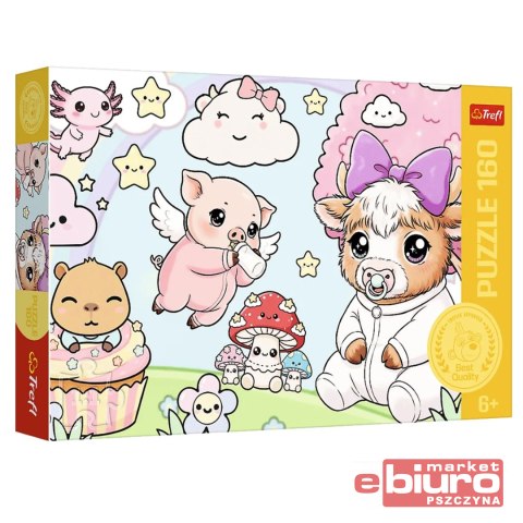 PUZZLE 160 ZWIERZAKI MALUCHY 15443 TREFL