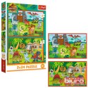 PUZZLE 2X24 MAŁE DINOZAURY 34437 TREFL