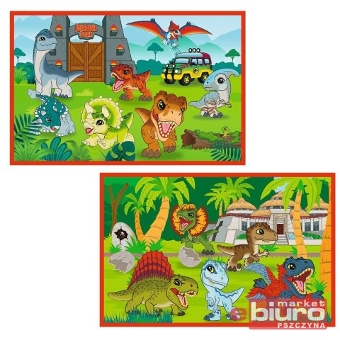 PUZZLE 2X24 MAŁE DINOZAURY 34437 TREFL