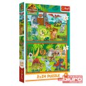 PUZZLE 2X24 MAŁE DINOZAURY 34437 TREFL