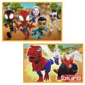PUZZLE 2X24 SPIDEY I DINOZAURY 34432 TREFL