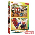 PUZZLE 2X24 SPIDEY I DINOZAURY 34432 TREFL