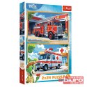 PUZZLE 2X24 WÓZ STRAŻACKI KARETKA 34447 TREFL