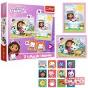 PUZZLE 2W1+MEMOS GABI Z KOCIM PRZYJACIELEM 93382
