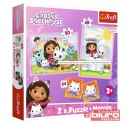 PUZZLE 2W1+MEMOS GABI Z KOCIM PRZYJACIELEM 93382