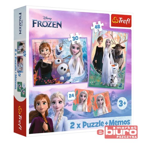 PUZZLE 2W1+MEMOS KSIĘŻNICZKI W SWOJEJ KRAIN 93335