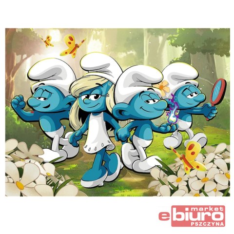 PUZZLE 30 SMERFNE PRZYGODY 18317 TREFL