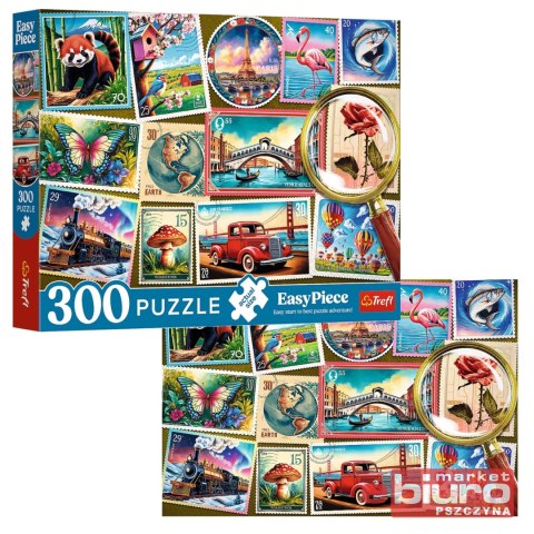 PUZZLE 300 ZNACZKI POCZTOWE 23100 TREFL