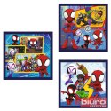 PUZZLE 3W1 PRZYGODY SPIDEYA I PRZYJACIÓŁ 34892 TRE
