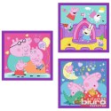 PUZZLE 3W1 ZWYCZAJE ŚWINKI PEPPY 34893 TREFL