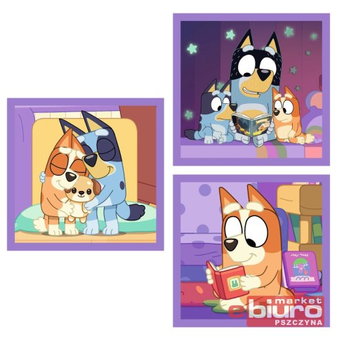 PUZZLE 3W1 POZNAJ BLUEY 34895 TREFL