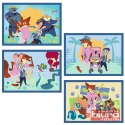 PUZZLE 4W1 ZOOTOPIA PEŁNA PRZYGÓD 34677 TREFL