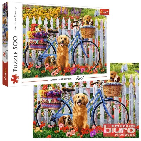 PUZZLE 500 EL. PIESKA PRZYGODA 37450 TREFL