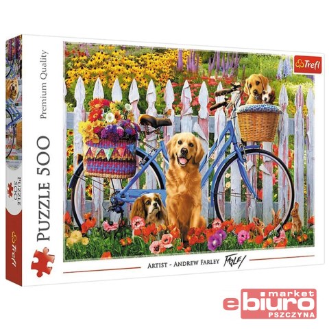 PUZZLE 500 EL. PIESKA PRZYGODA 37450 TREFL