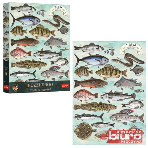 PUZZLE 500 PREMIUM FINDERS KEEPERS RYBY 37609 TREF