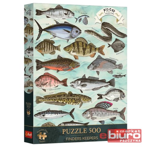 PUZZLE 500 PREMIUM FINDERS KEEPERS RYBY 37609 TREF