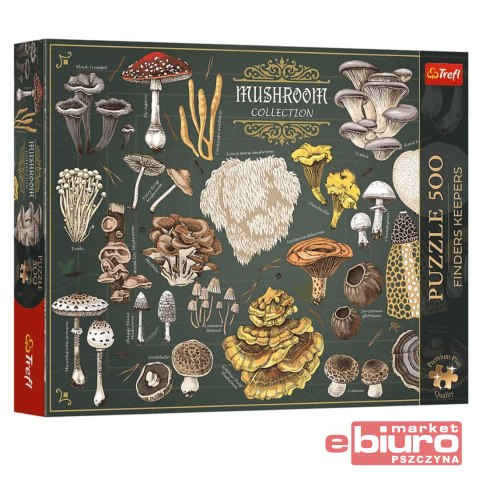 PUZZLE 500 PREMIUM PLUS GRZYBY 37608 TREFL