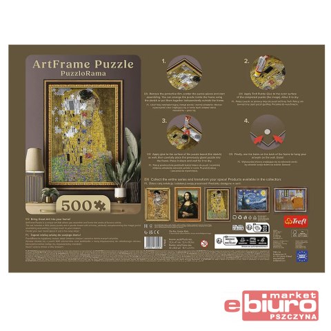 PUZZLE 500 PUZZLORAMA POCAŁUNEK GUSTAV 37542 TREFL