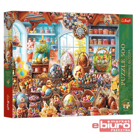 PUZZLE 500 WIELKANOCNY SKLEPIK ZE SŁOD 37624 TREFL