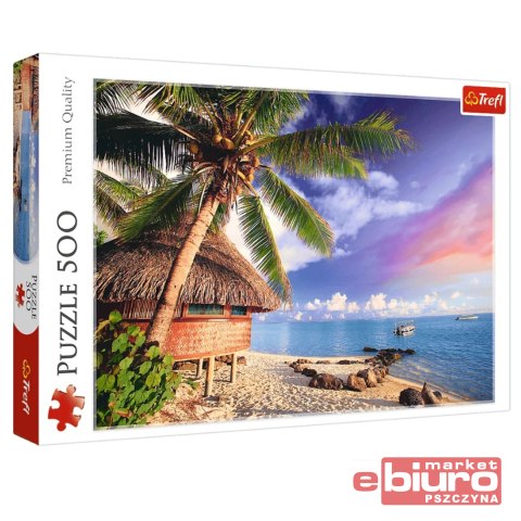 PUZZLE 500 WYSPA BORA BORA 37485 TREFL