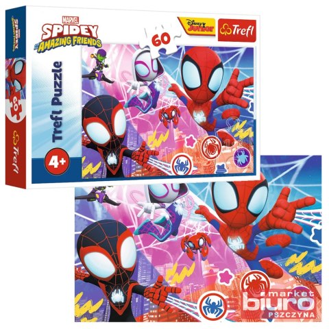 PUZZLE 60 BOHATERSKA PRZYGODA 17410 TREFL