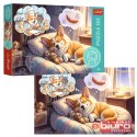 PUZZLE 60 CORGI W KRAINIE SNÓW 17434 TREFL