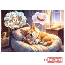 PUZZLE 60 CORGI W KRAINIE SNÓW 17434 TREFL