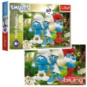 PUZZLE 60 ZACZAROWANY LAS SMERFY 17401 TREFL