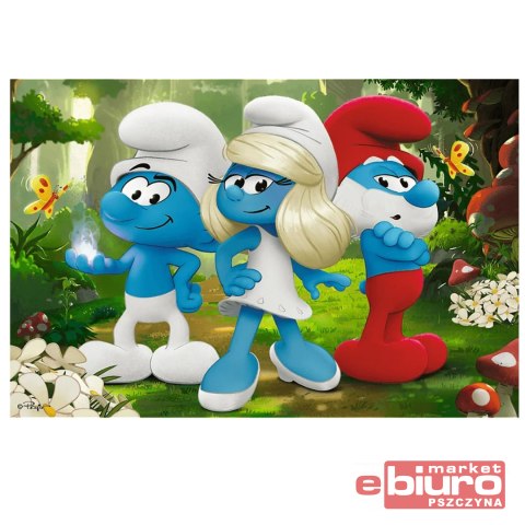 PUZZLE 60 ZACZAROWANY LAS SMERFY 17401 TREFL