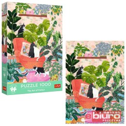 PUZZLE 1000 ART OF COLOUR NIE MA JAK W DOMU TREFL