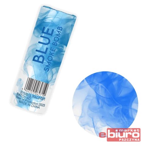 RACA DYMNA 11,5CM NIEBIESKA PARTYDECO