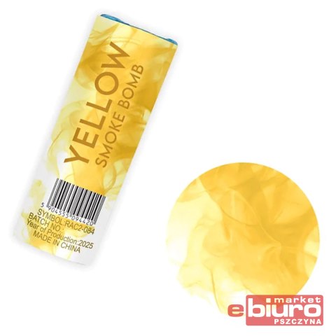 RACA DYMNA 11,5CM ŻÓŁTA PARTYDECO