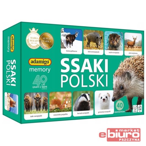 GRA MEMORY SSAKI POLSKI ADAMIGO