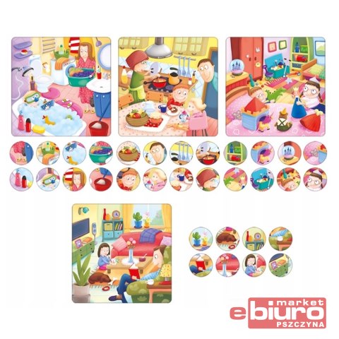 GRA EDUKACYJNA SZUKAJ W DOMU ZESTAW EDUKACYJNY ADAMIGO