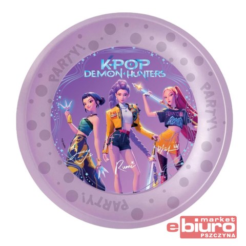 TALERZYKI WIELOKROTNEGO UŻYTKU K-POP DEMON HUNTERS