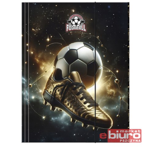 TECZKA Z GUMKĄ A4 PIŁKA 21 DERFORM