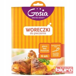 WORECZKI DO PIECZENIA Z KLIPSEM 6 SZTUK 35X40 GOSIA