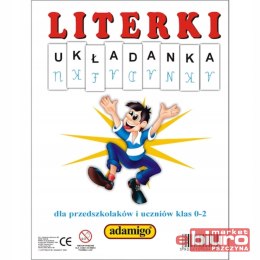 UKŁADANKA LITERKOWA ALFABET B5 ADAMIGO