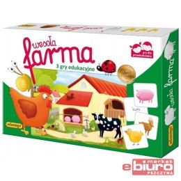 GRA PLANSZOWA WESOŁA FARMA LOTERYJKA OBRAZKOWA ADAMIGO