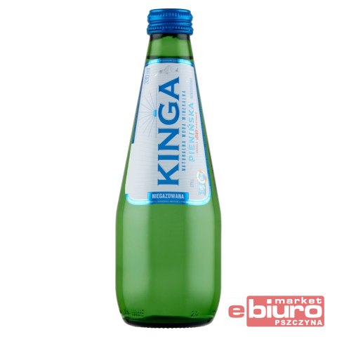 WODA MINERALNA KINGA PIENIŃSKA NIEGAZOWANA 0,33L.SZKŁO