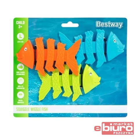 ZABAWKI DO NURKOWANIA RYBKI 3SZT. 1385 BESTWAY