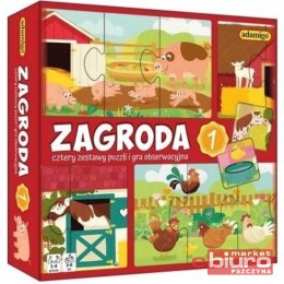 PUZZLE OBSERWACYJNE ZAGRODA 1 ADAMIGO