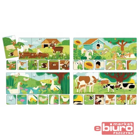 PUZZLE OBSERWACYJNE ZAGRODA 2 ADAMIGO