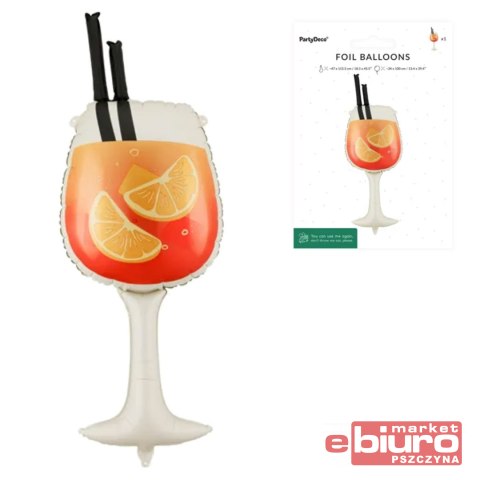 BALON FOLIOWY DRINK 34X100CM PARTYDECO