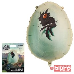 BALON FOLIOWY JAJO DINOZAURA 48X64 CM PARTYDECO